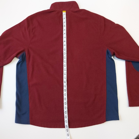 Lands' End Sweater With Collar and Zipper - Picture 12 of 12